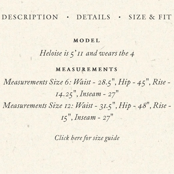 DOEN// VALENTÍN BUTTON UP PANT// LIGHT KHAKI - Picture 14 of 15